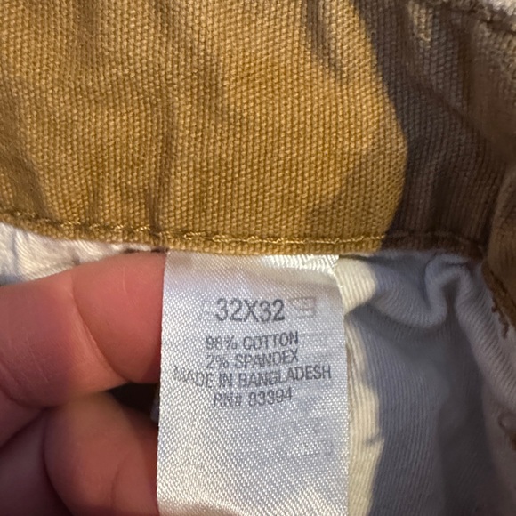 Men's Ridgecut Tan Pants. - Picture 4 of 8